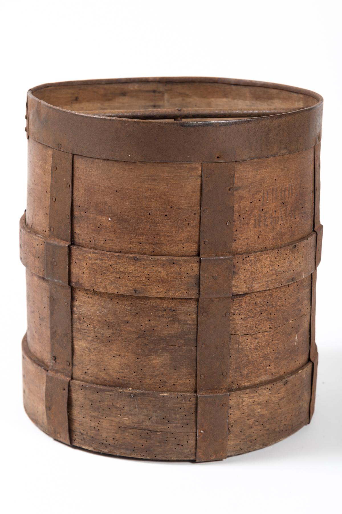 Antique French Grain Measure, early20th Century In Good Condition For Sale In Chappaqua, NY