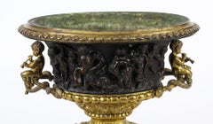 Antique French Grand Tour Bronze & Ormolu Jardiniere 19th Century