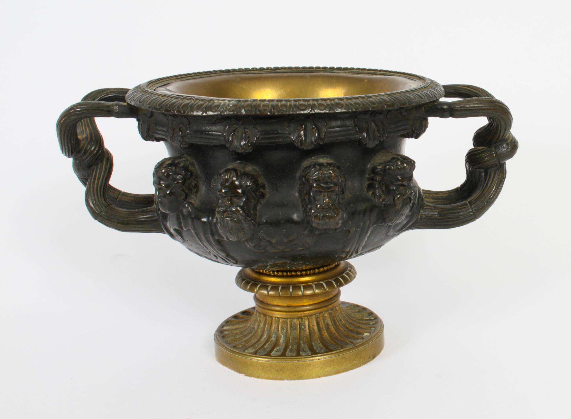 Antique French Grand Tour Bronze & Ormolu Urn, 19th Century For Sale 9