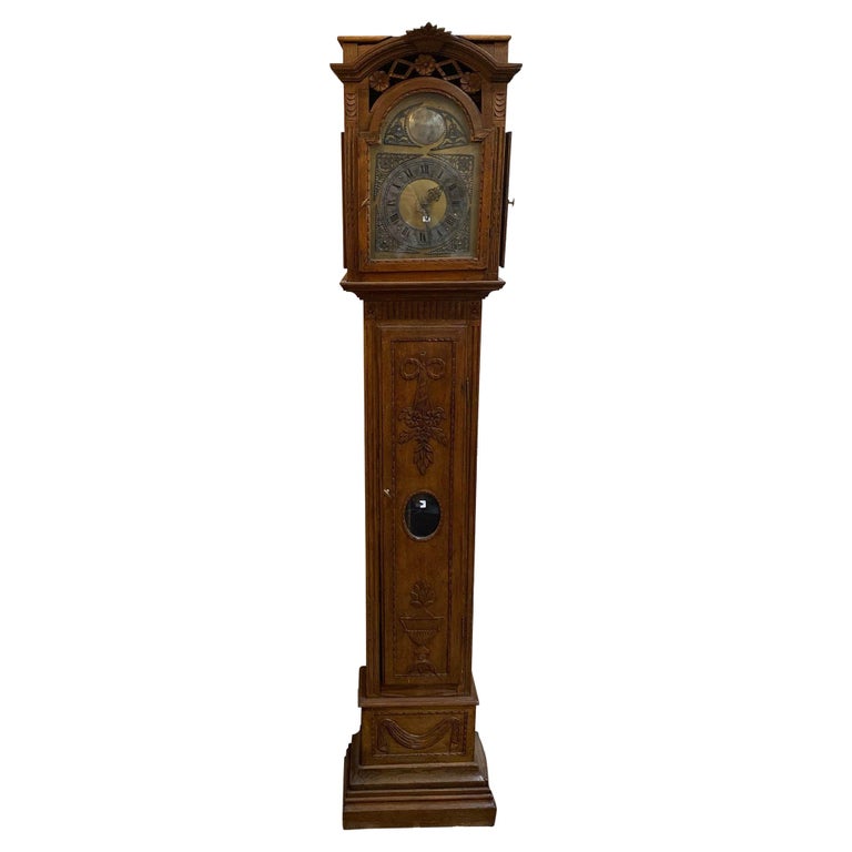 Antique Belgium Grandfather Clock, circa 1850 at 1stDibs | 1850 antique  clocks, 1850 grandfather clock, interclock belgium grandfather clock