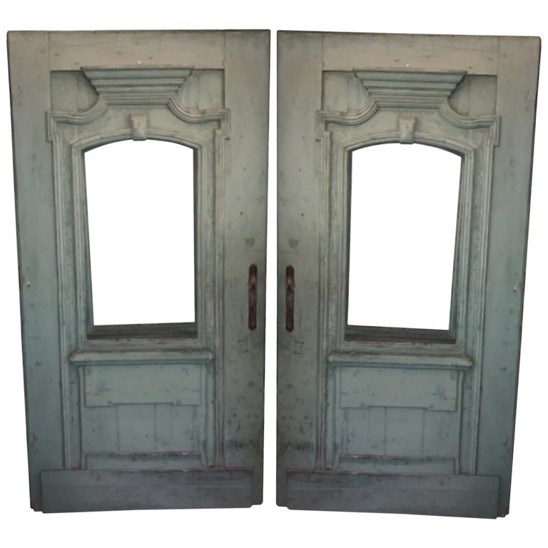 Antique French Green Door For Sale At 1stdibs