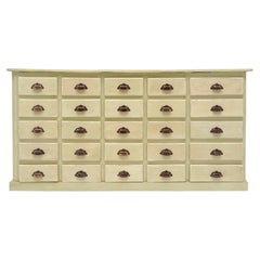 Antique French Haberdashery Shop Counter