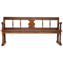 Used French Hall Bench