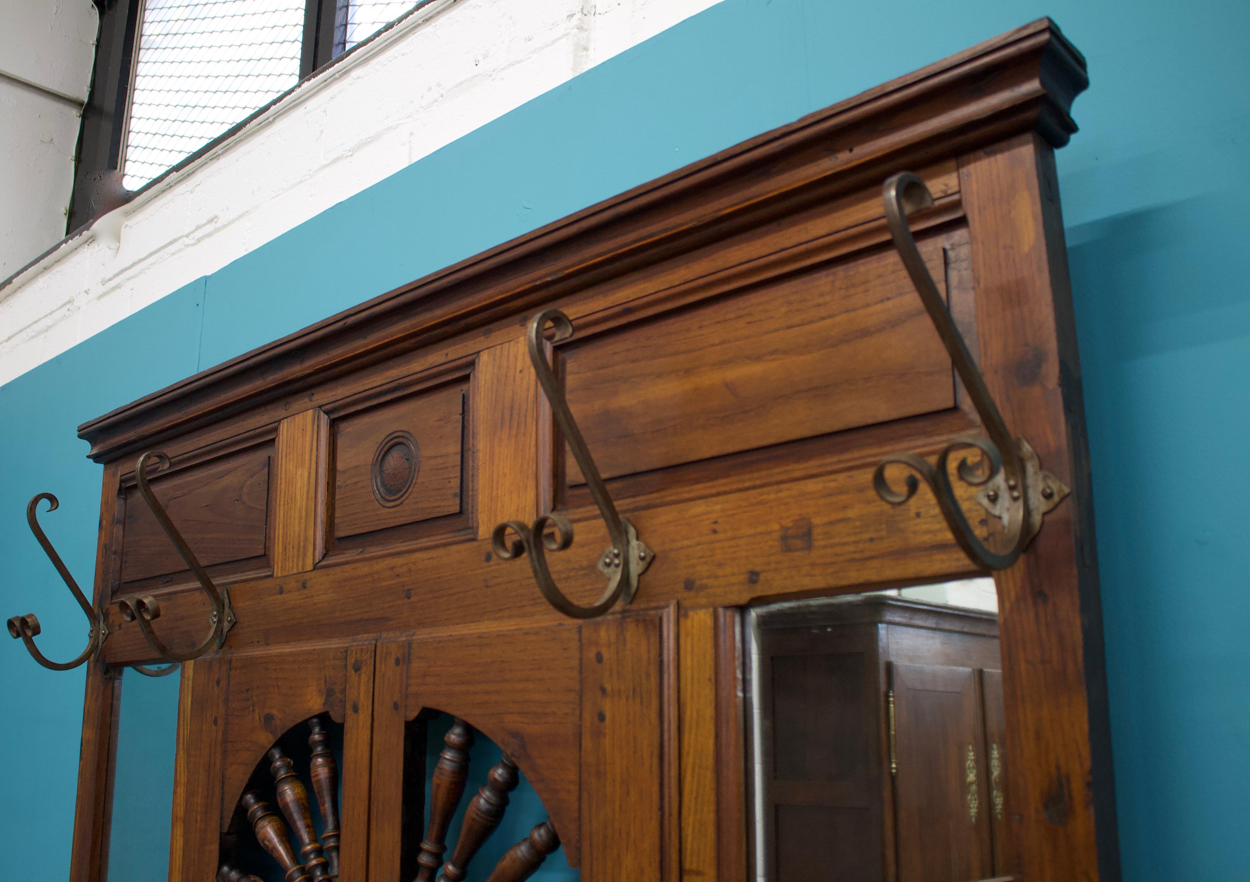 Antique French Hall Stand, 1900s For Sale 1