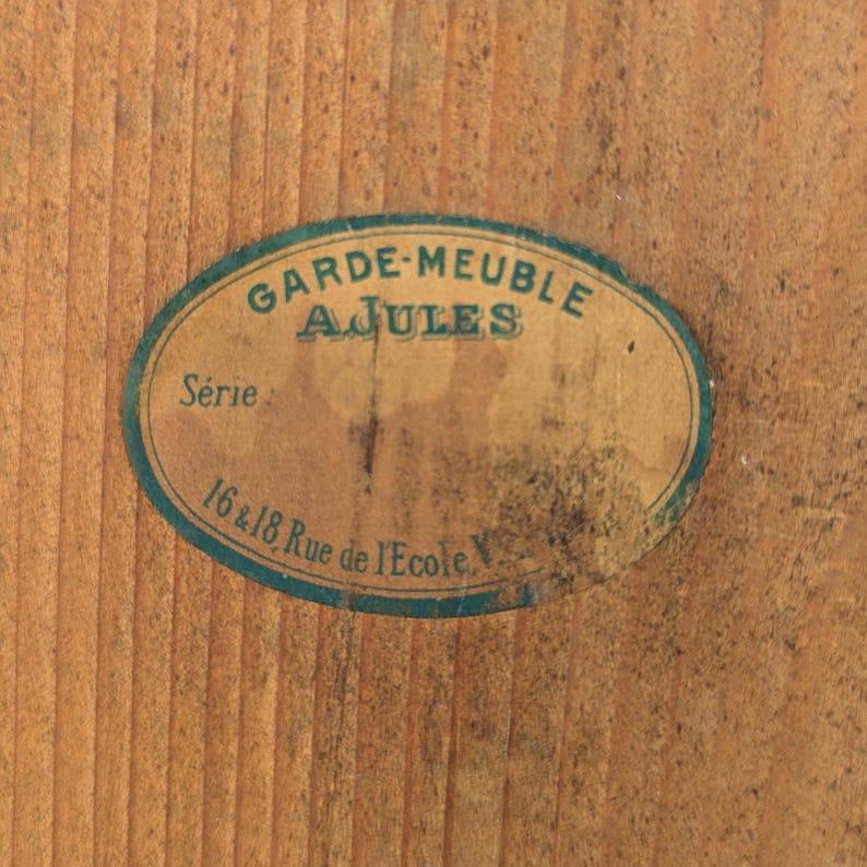 Antique French Hall Tree con specchio, appendiabiti, vittoriano, ottone, marmo in vendita 4