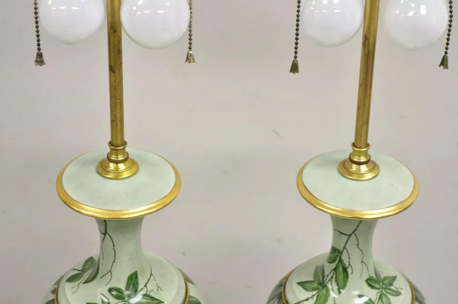 Antique French Hand Painted Porcelain 