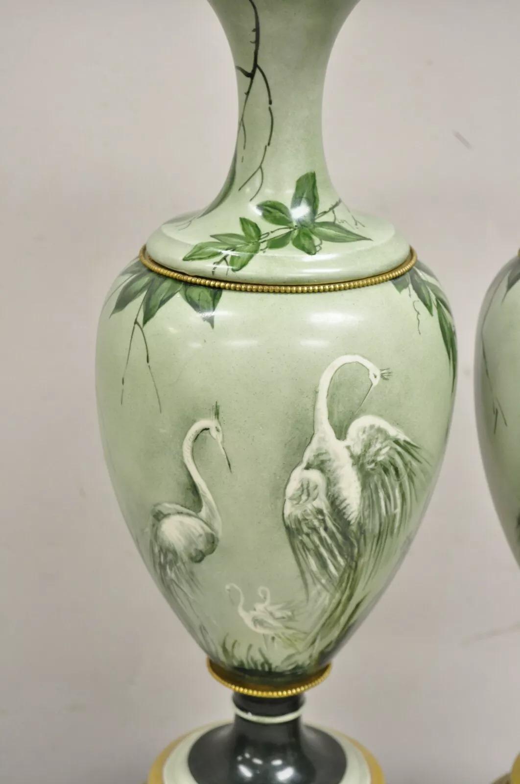 Unknown Antique French Hand Painted Porcelain 