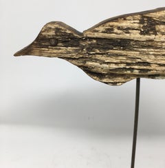 Antique French Handmade Bird Decoy