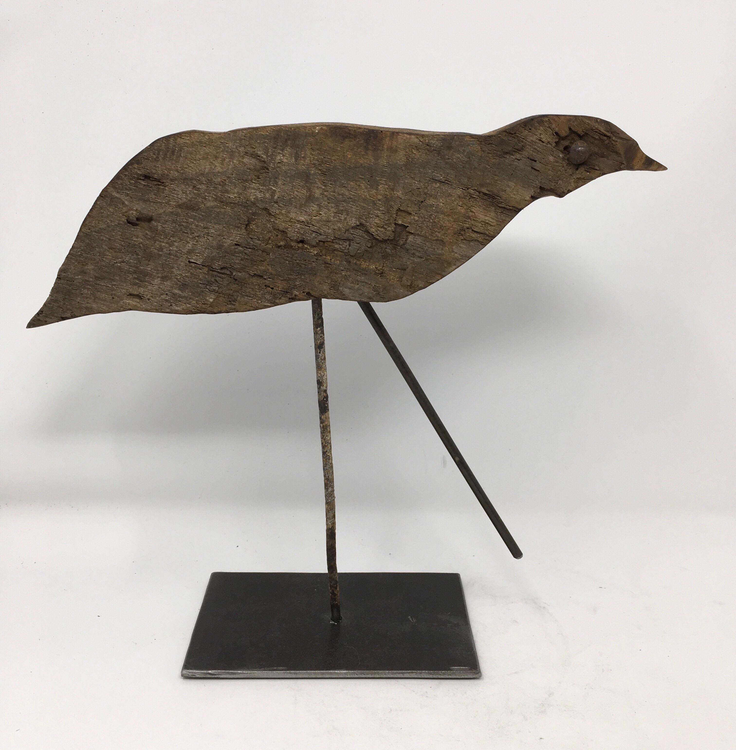 20th Century Antique French Handmade Bird Decoy