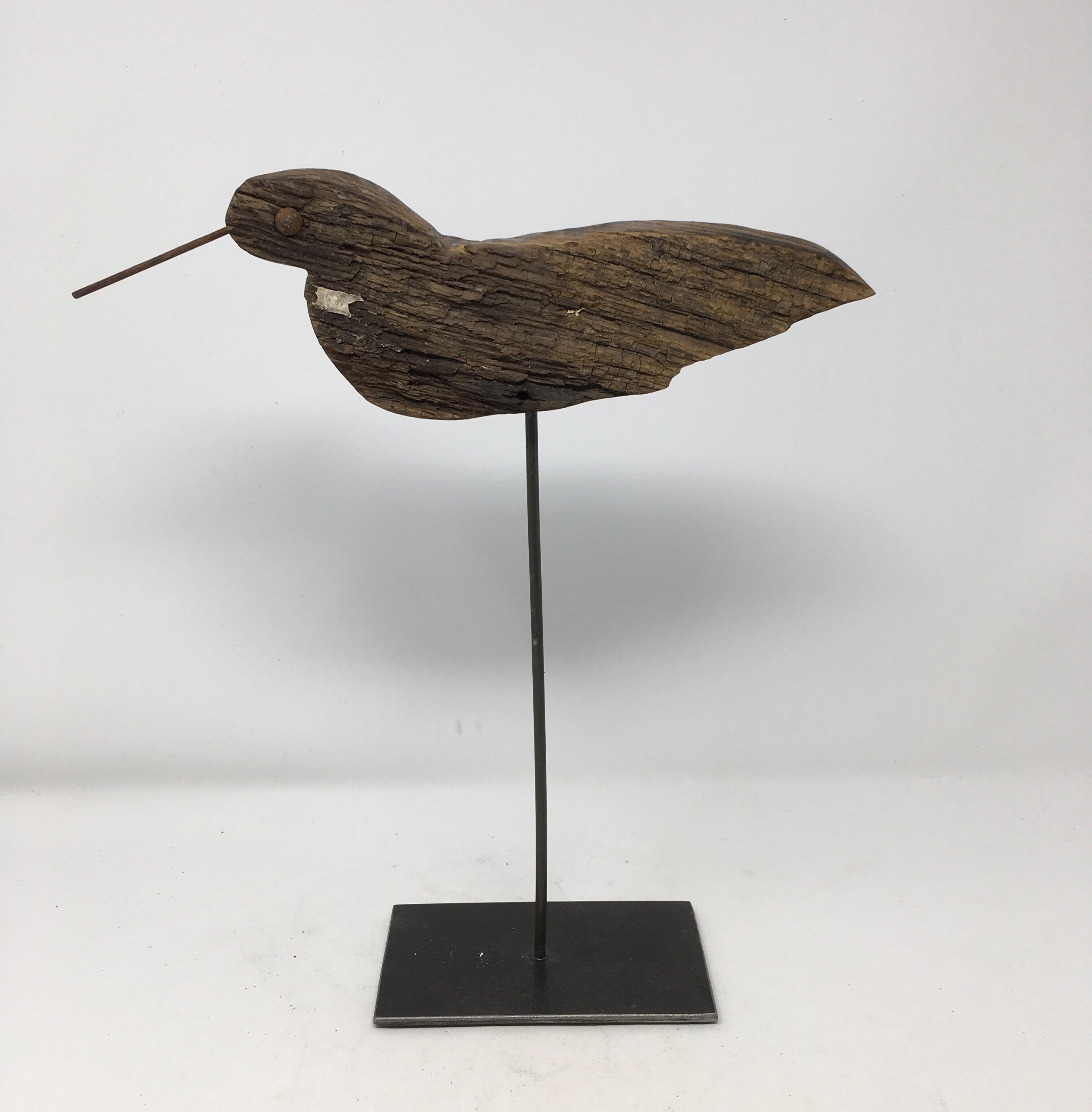 Antique French Handmade Bird Decoy 1