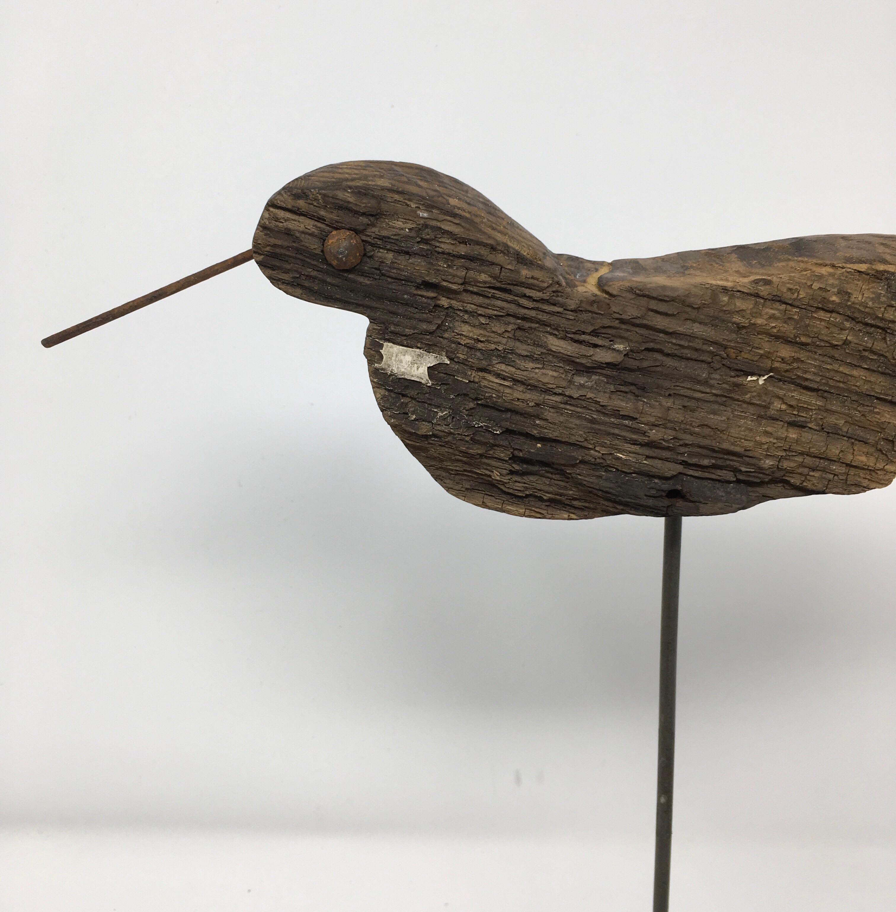 Antique French Handmade Bird Decoy 2