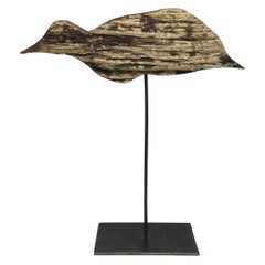 Used French Handmade Bird Decoy