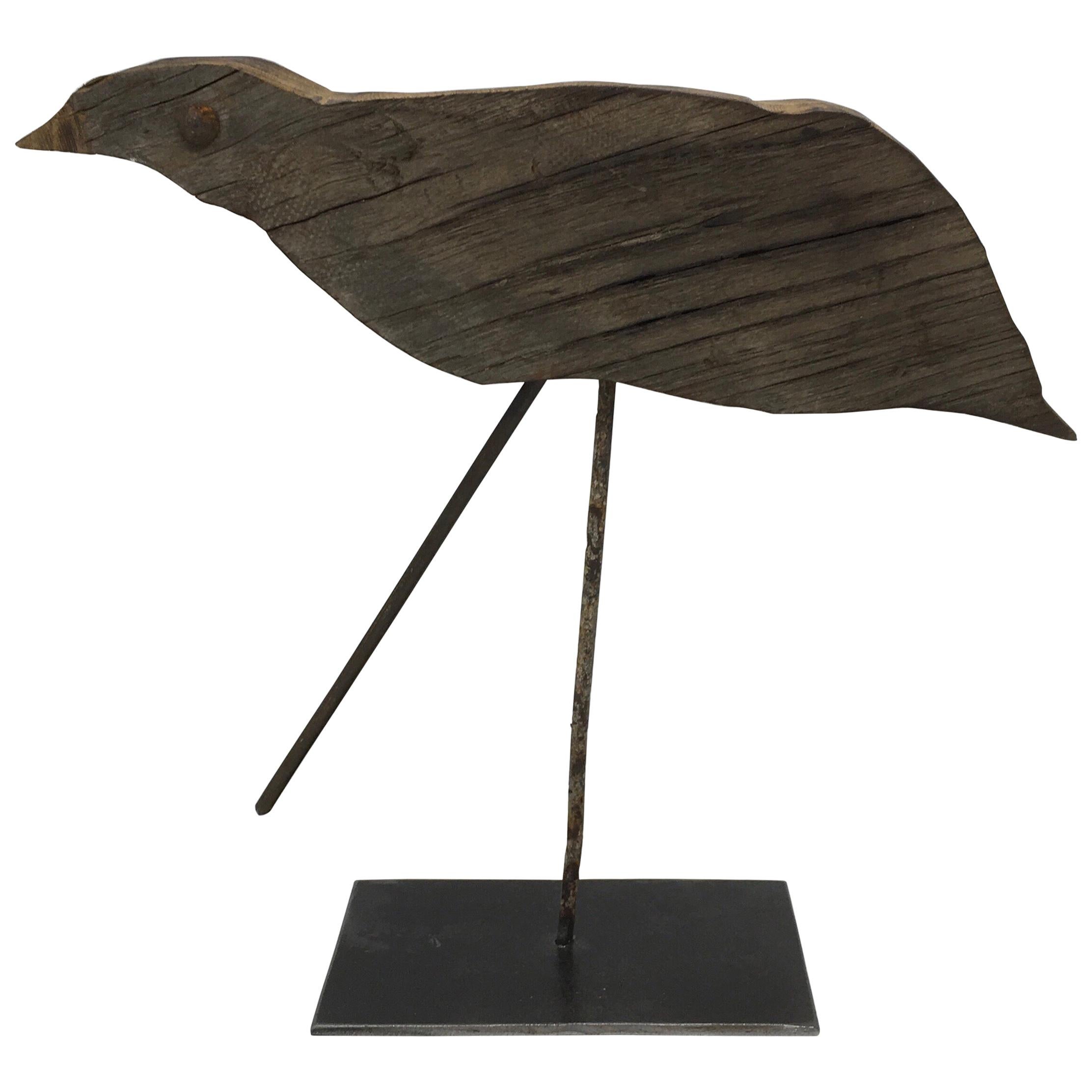 Antique French Handmade Bird Decoy