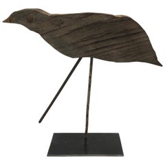 Antique French Handmade Bird Decoy