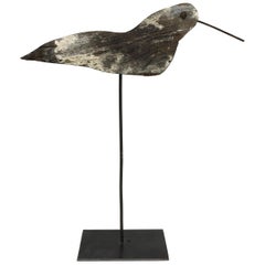 Antique French Handmade Bird Decoy