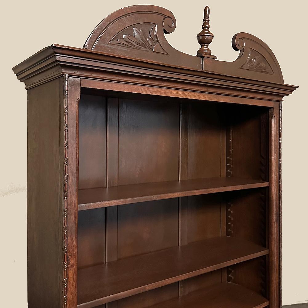 Bibliothèque ouverte néoclassique française Henri II en vente 3