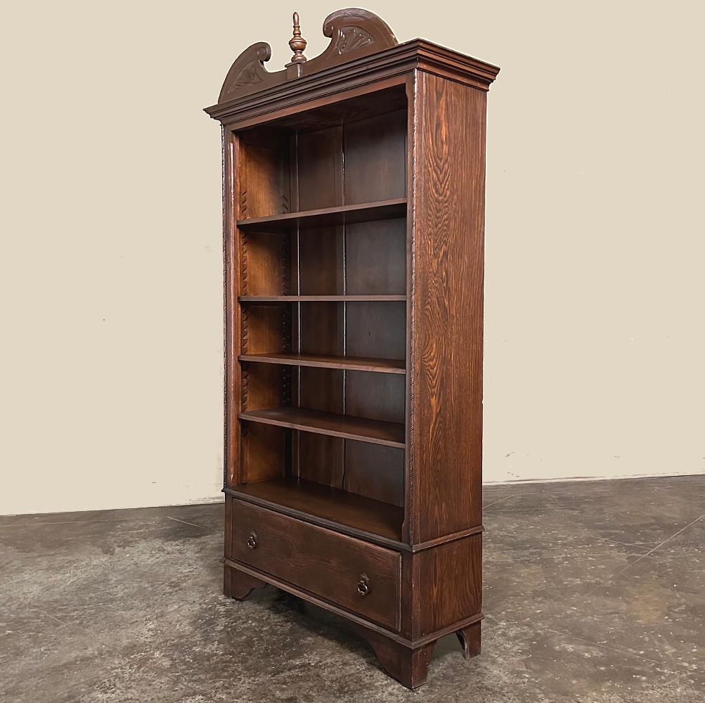Fait main Bibliothèque ouverte néoclassique française Henri II en vente