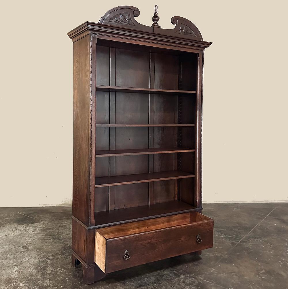 20ième siècle Bibliothèque ouverte néoclassique française Henri II en vente