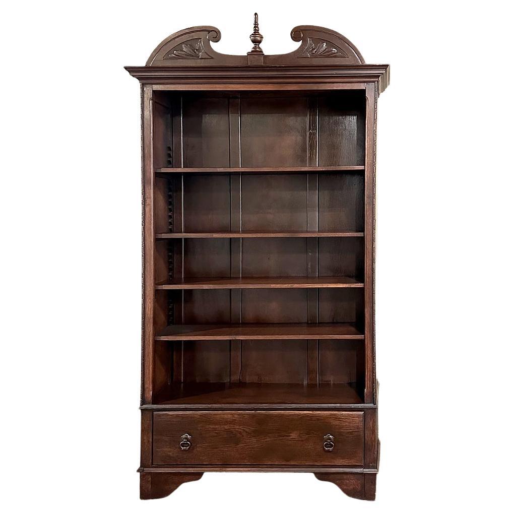 Antique French Henri II Librería Neoclásica Abierta
