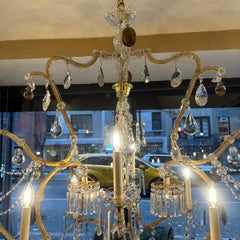 Antique French Horizontal Chandelier