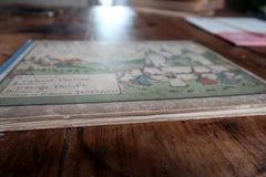 Antique French Illustrated Children’s Music Book, Art Deco Style, c.1920 - 2C44