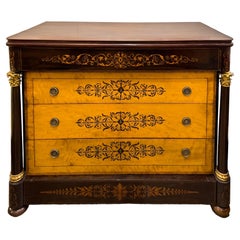 Antique French Inlaid Chest of Drawers