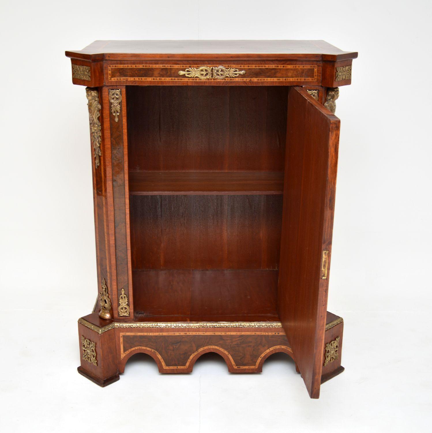 Antique French Inlaid Marquetry Cabinet In Good Condition For Sale In London, GB