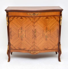 Antique French Inlaid Marquetry Cabinet
