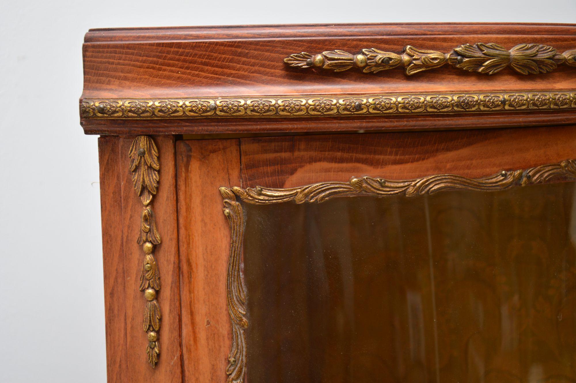 Antique French Inlaid Marquetry Corner Cabinet 4