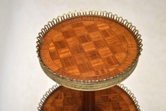 Antique French Inlaid Parquetry Étagère
