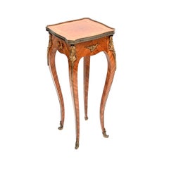 Antique French Inlaid Side Table