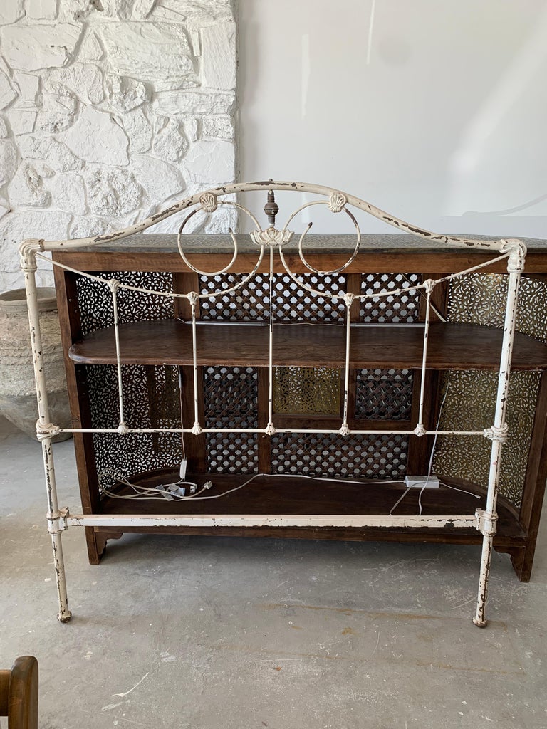 Antique French Iron Bed frame For Sale at 1stDibs french metal bed