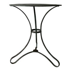 Antique French Iron Bistro Table