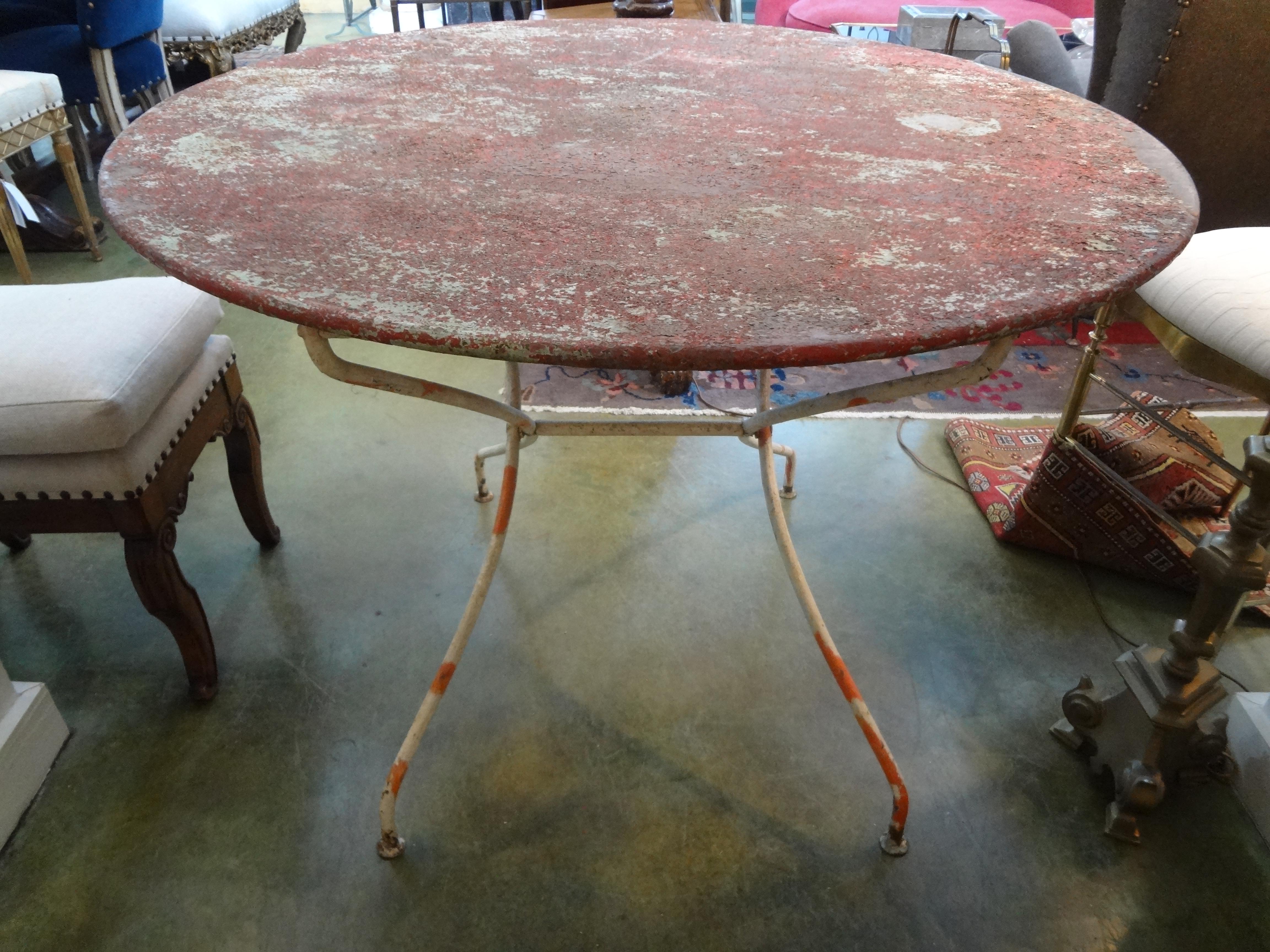 vintage outdoor table