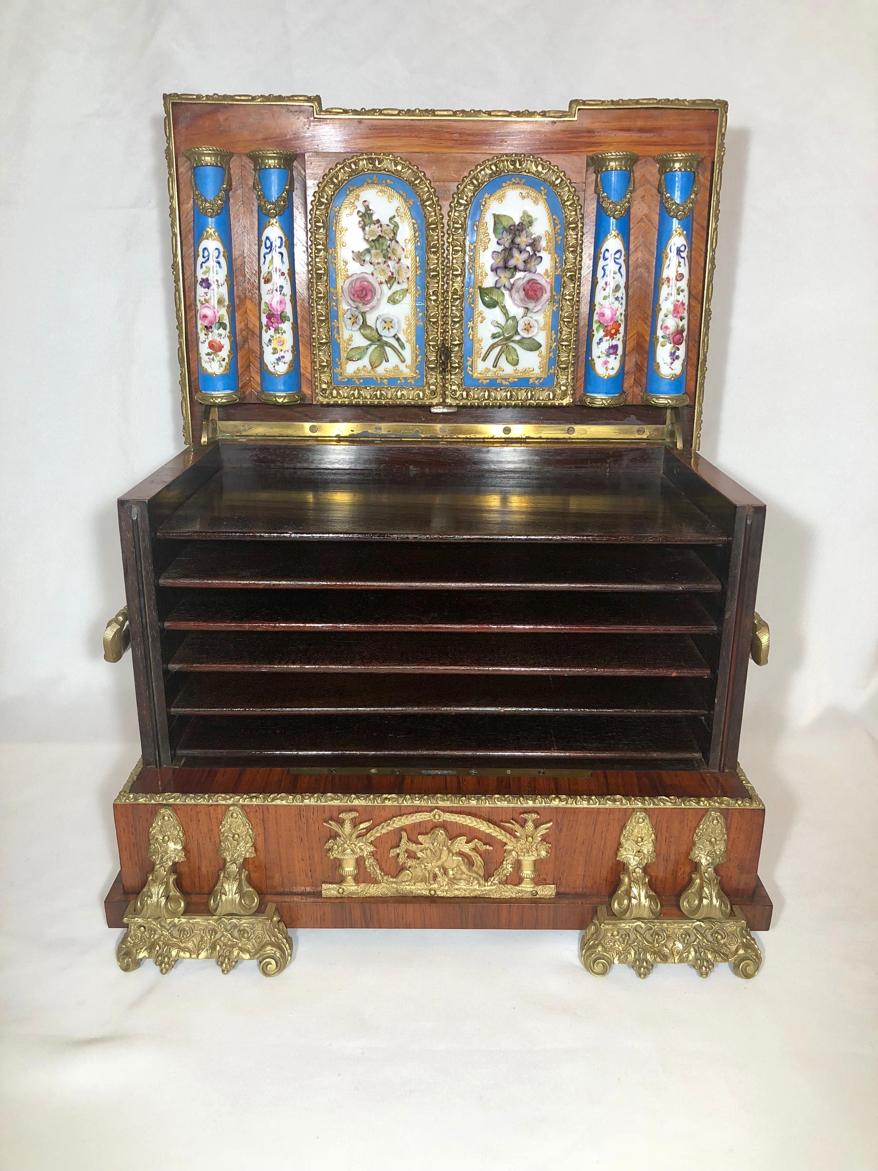 19th Century Antique French Jewel Box, circa 1885-1890