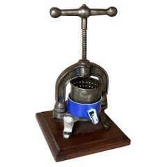 Antique French Juice Press, c. 1900's