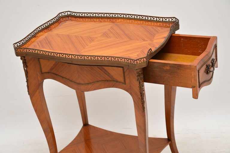Antique French Side Table at 1stDibs