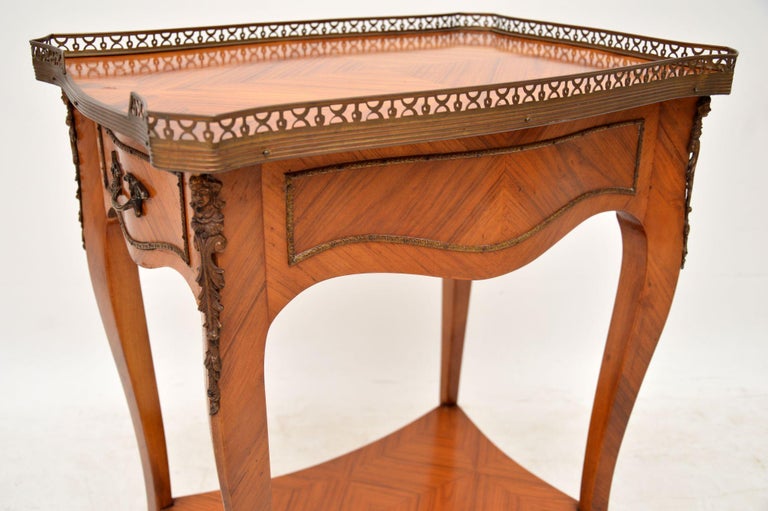 Antique French Side Table at 1stDibs