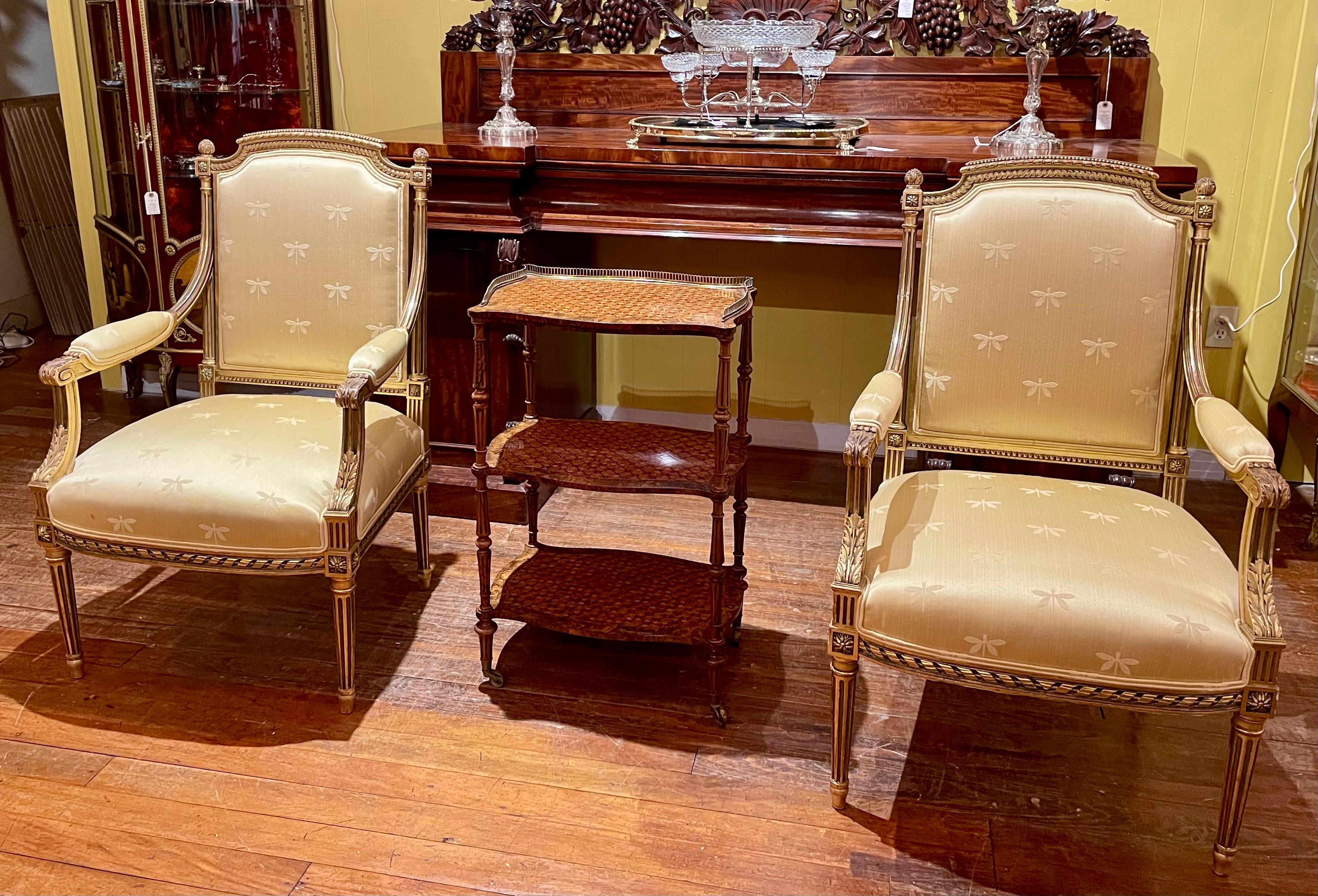Antique French Kingwood, Mahogany & Burled Walnut Gallery Top Etagere Circa 1880 For Sale 7