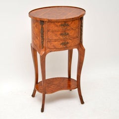 Antique French Kingwood Side Table