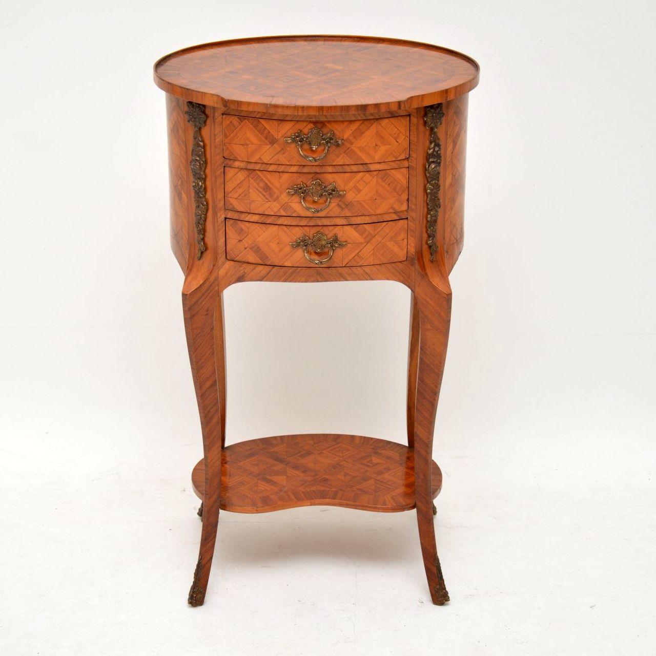 antique french side table