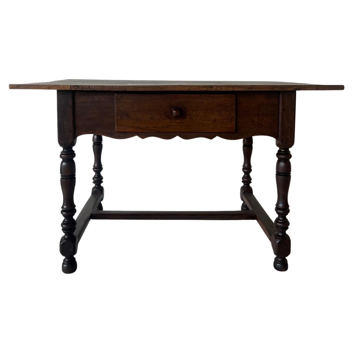 Antique French Kitchen Work Table 