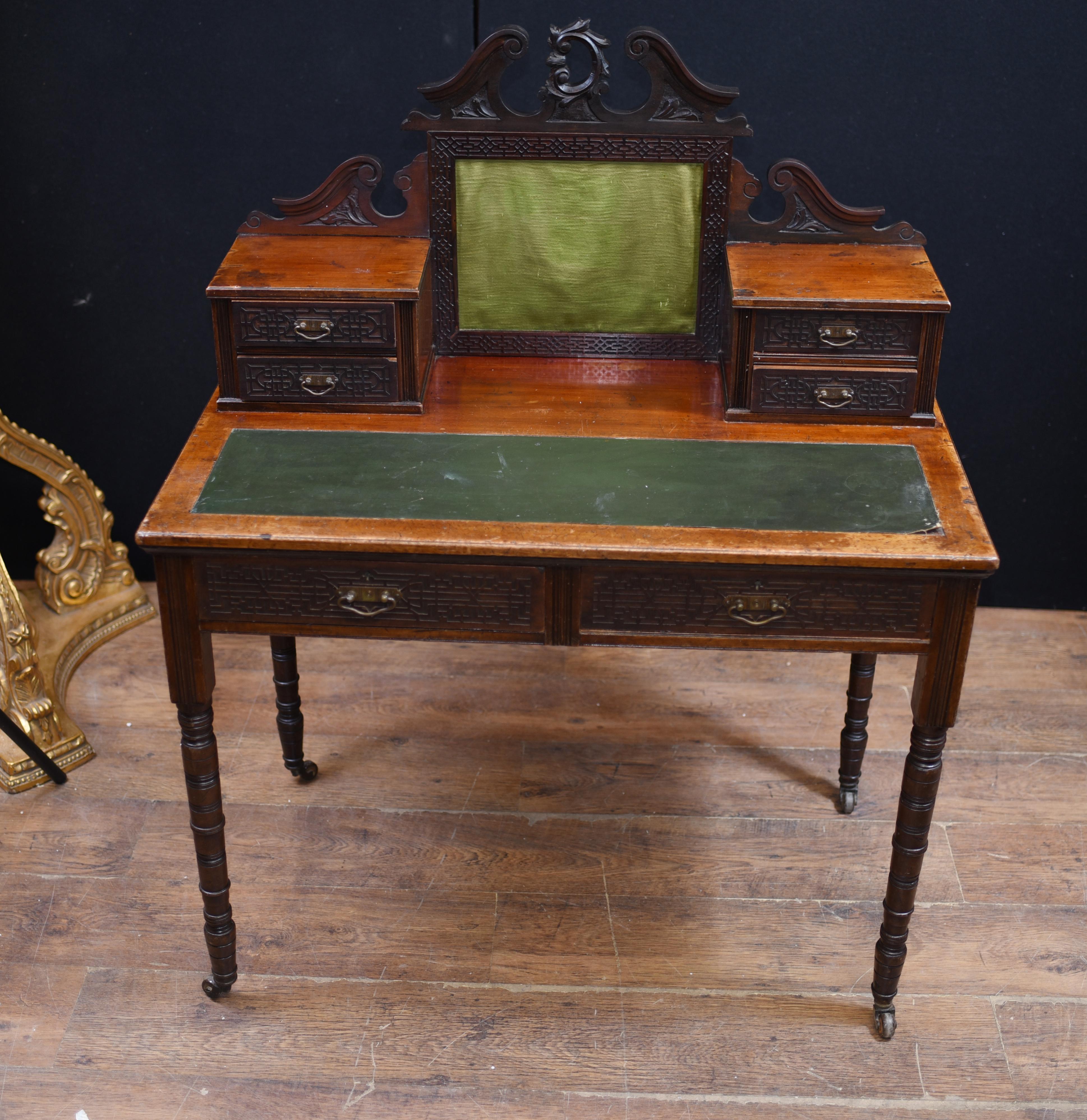 Antique French Ladies Desk Bureau Plat Circa 1890 For Sale 11