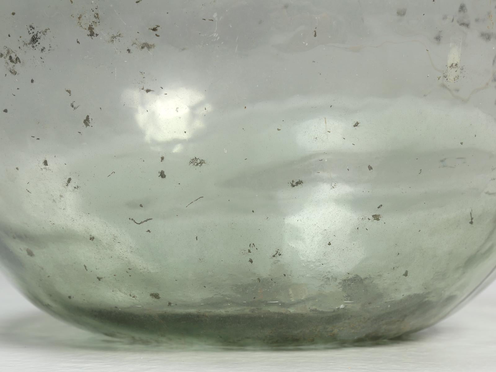 Antique French Large Glass Carboy or Demijohn, circa 1900 8