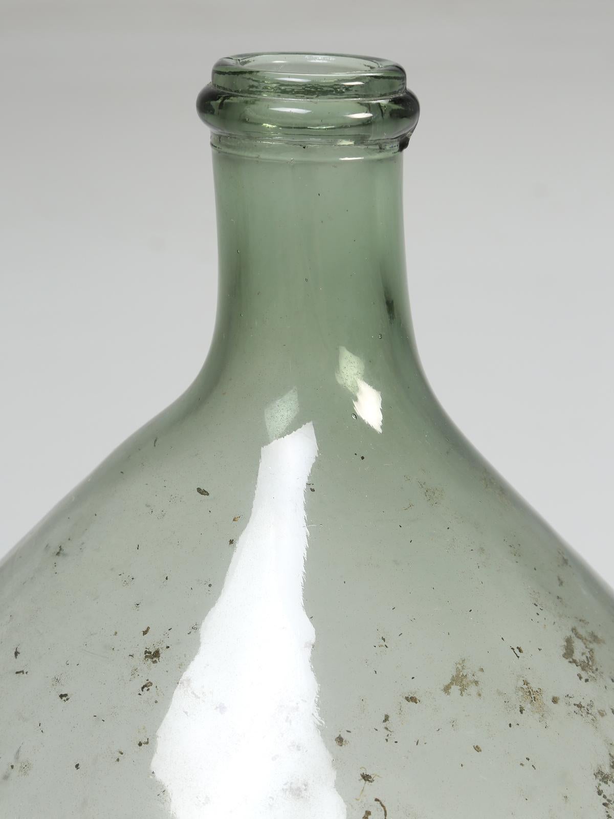 Early 20th Century Antique French Large Glass Carboy or Demijohn, circa 1900