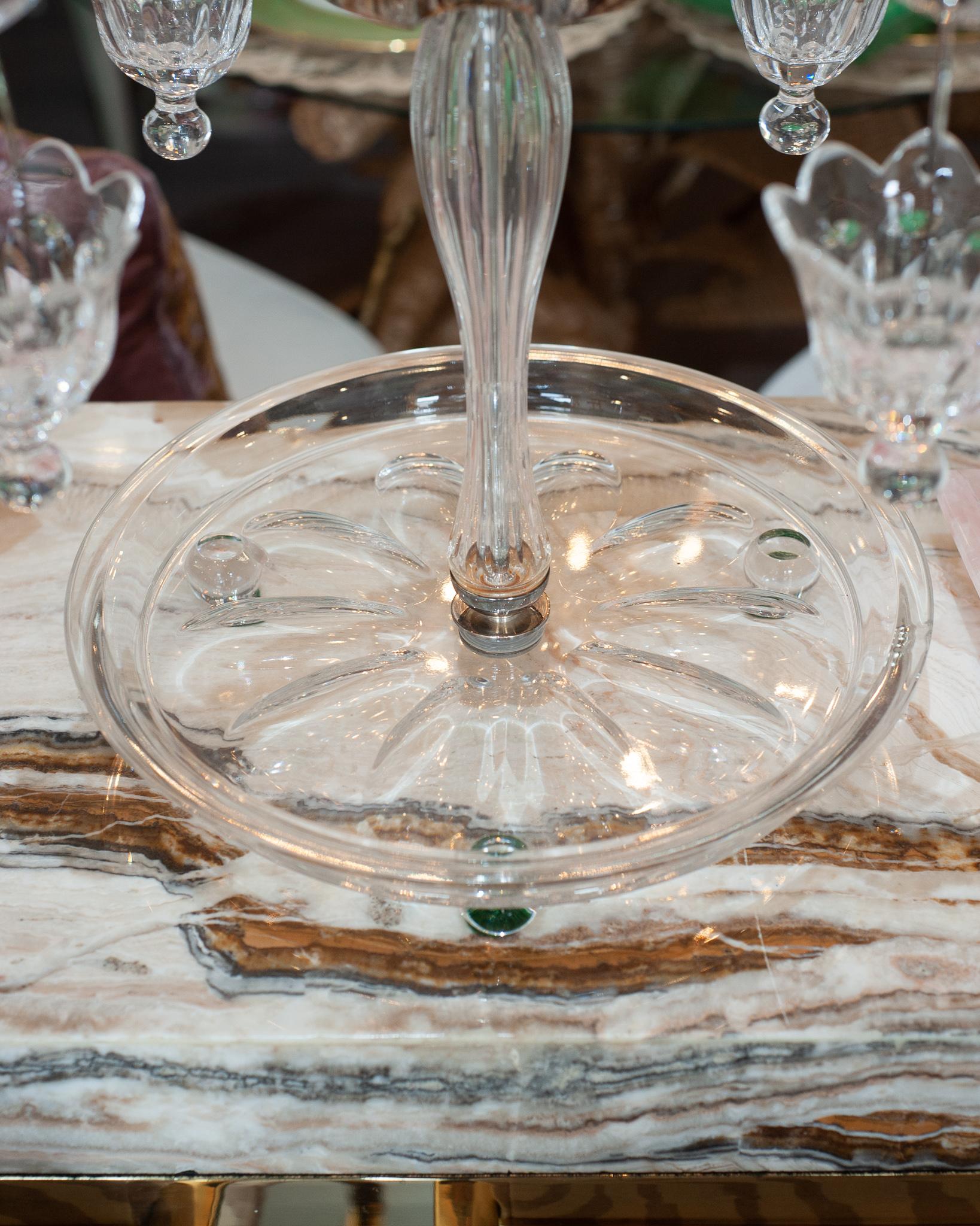 Antique French Large Scale Epergne / Centerpiece In Good Condition For Sale In Toronto, ON