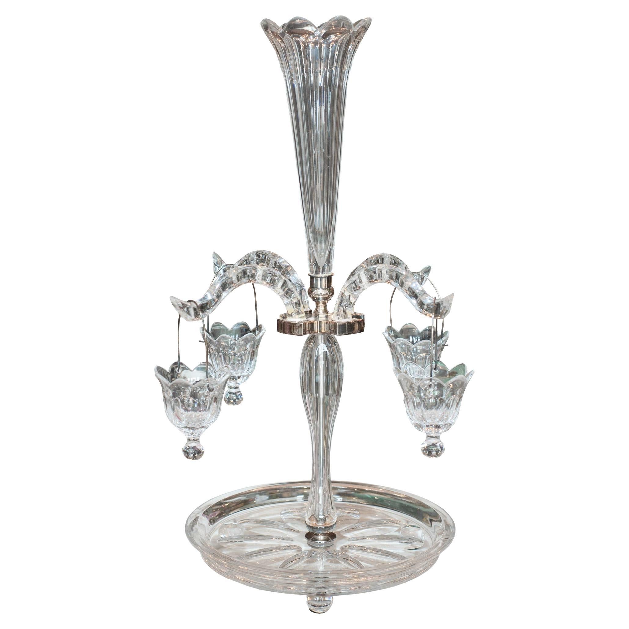 Antique French Large Scale Epergne / Centerpiece For Sale