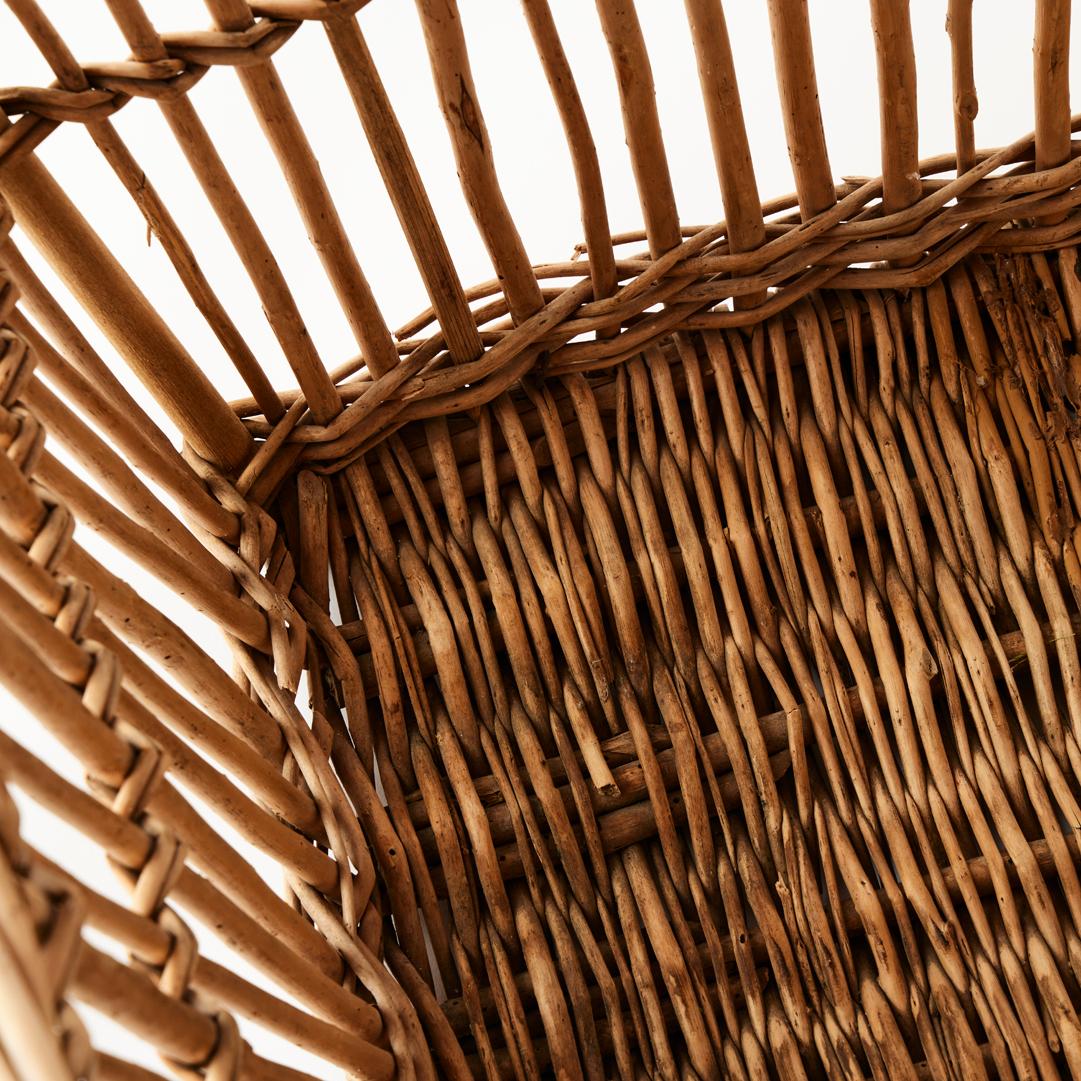 Antique French Laundry Basket 2