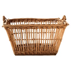 Antique French Laundry Basket