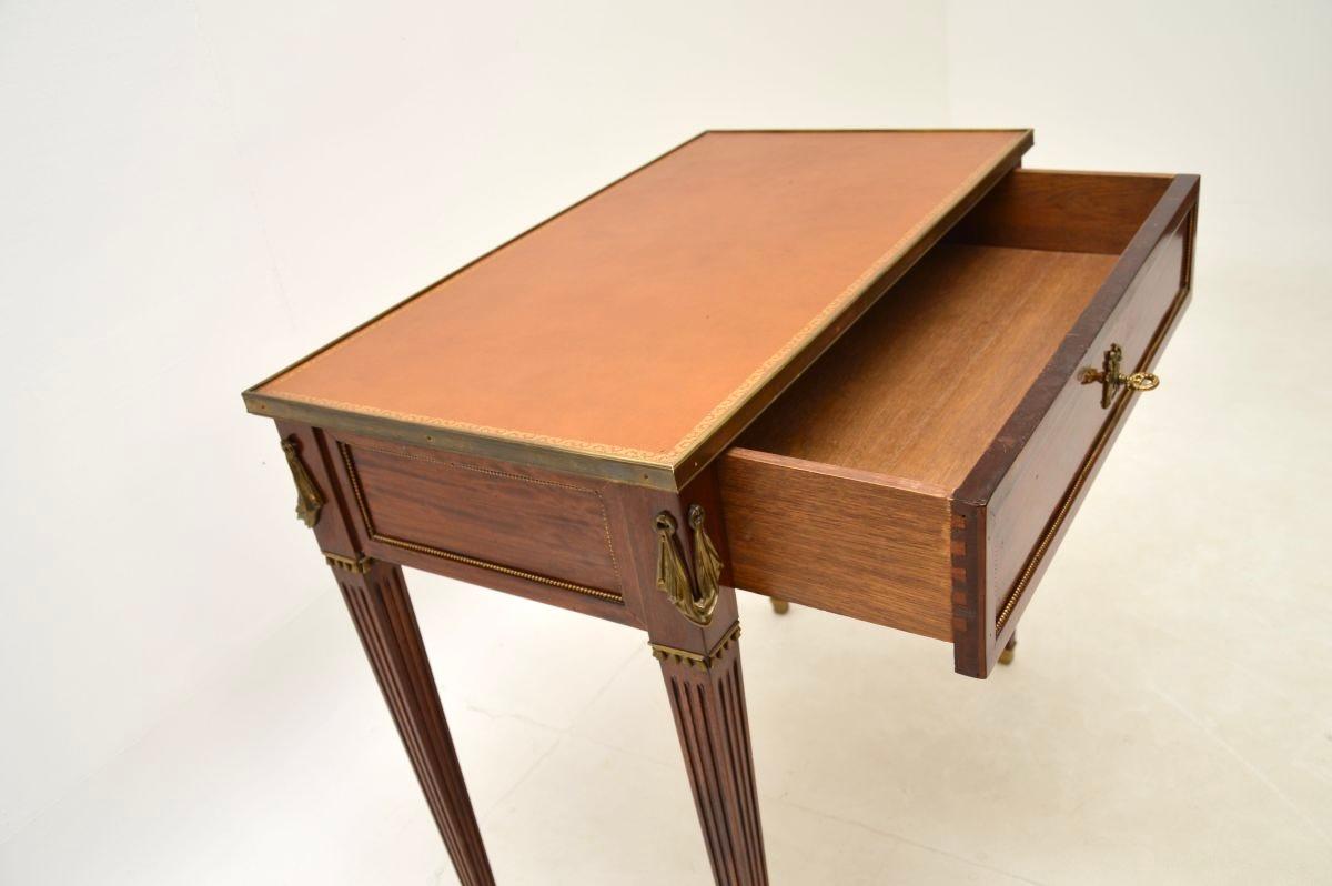 Escritorio / Mesa de Escribir Antique French Leather Top 2